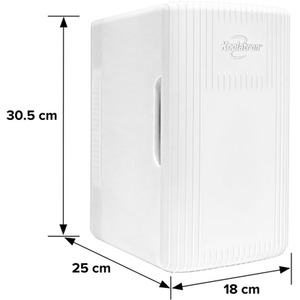 Koolatron Mini Fridge 6L CoolerWarmer - White by Koolatron