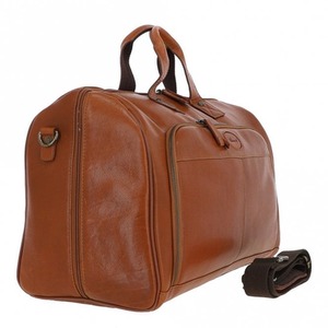 Leather Flight Cabin Weekend Holdall - 8150 - Tan by Ashwood Leather