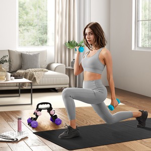 SPORTNOW Dumbbells Set with Carry Rack by SPORTNOW