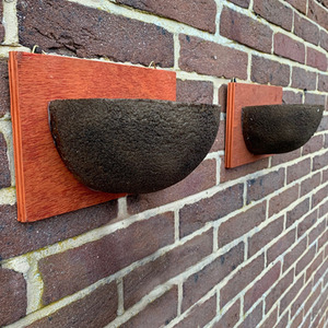 Swallow Nest Bird House - Brown / 2 by Selections