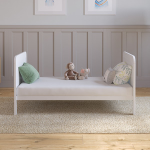 Levi Cot Bed With Mattress - White by Love For Sleep