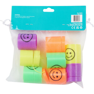 Pack of 8 Slinky Party Favours - Multicolour by THE RANGE