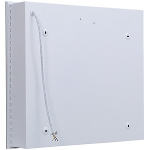 Bathroom Mirror Cabinet with Shaver Socket and Lights - Silvery White by Livingandhome