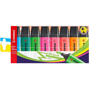 STABILO BOSS ORIGINAL Highlighters - Neon / 8 by STABILO