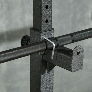 SPORTNOW Barbell Squat Rack Weight Stand - Black by SPORTNOW