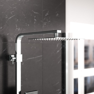 Nes Home Square Exposed 2-Way Thermostatic Mixer Shower Set by Nes Home