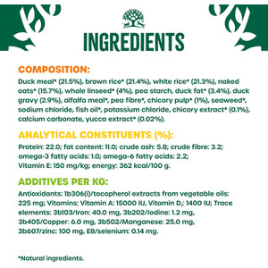 James Wellbeloved Hypoallergenic Adult Dog Food - Duck and Rice / 2kg by James Wellbeloved