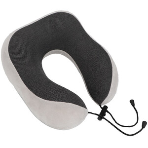 Contour Travel Neck Pillow - Black and Grey