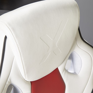 X Rocker Maverick Office Gaming Chair - Red/White by X Rocker