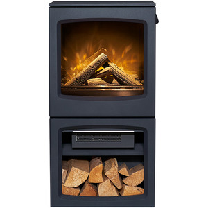 Acantha Lunar XL Electric Stove in Charcoal Grey by Acantha