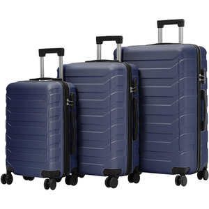 Rolling Hardshell Luggage Travel Suitcase by Livingandhome