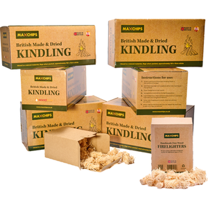Kindling Boxes and Firelighter Bundle by Maxchips