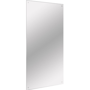 Frameless Rectangle Mirror 450 x 600mm - Silver