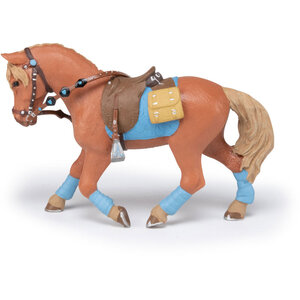 PAPO Horse and Ponies Young Rider's Horse Toy Figure - Black by PAPO