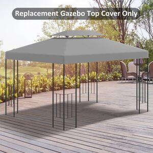 Outsunny Patio Gazebo Tent Cover Replacement by Outsunny