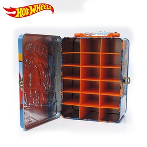 Hot Wheels 18 Car Metal Carry Case - Blue