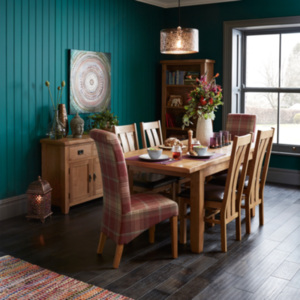 Pair Of Kinsale Arch Back Dining Chairs - Oak by Jonas & James