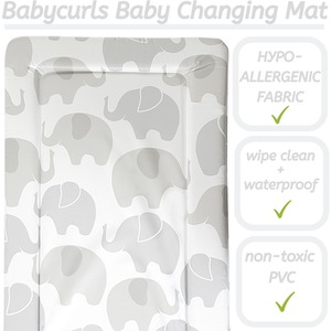 Baby Changing Mat - Elephant Love / Elephant Love by Babycurls