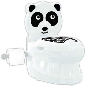 Junio Educational Training Toilet Panda - Silver by Junio