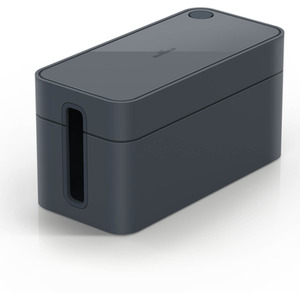 Durable CAVOLINE Cable Management Box - Graphite / 282mm by Durable