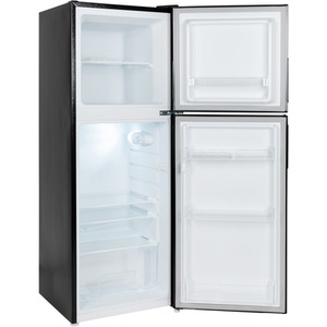 Willow Top Mount Fridge Freezer - Black by Willow