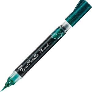 Pentel Arts - Dual Metallic Brush Pen - Metallic Ink - Single Pen by Pentel