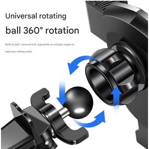 Universal 360 Rotating Car Smartphone Holder - Black