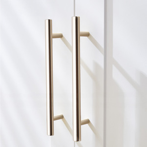 2-Piece Gold Aluminum Alloy Furniture Handles - Gold / 25cm by lifeideas