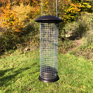Metal Complete Bird Feeding Station - Bronze by Selections