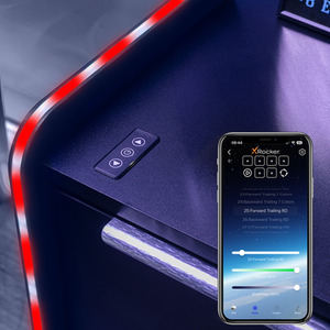 X Rocker Electra Bedside Table with Wireless Charging and Neo Motion - BLACK by X Rocker