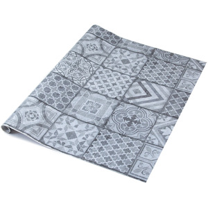 dc fix Trendyline Visby Grey Self Adhesive Vinyl Wrap for Worktops and Furniture by d-c-fix