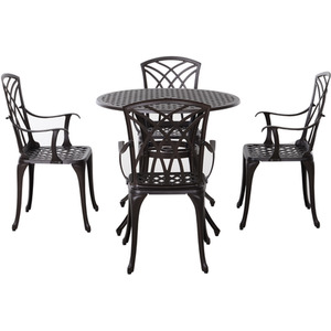 Outsunny 5 Piece Bistro Dining Set by Outsunny
