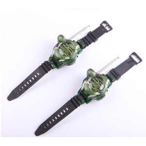 Pair of 7-Function Walkie Talkie Watches - Green