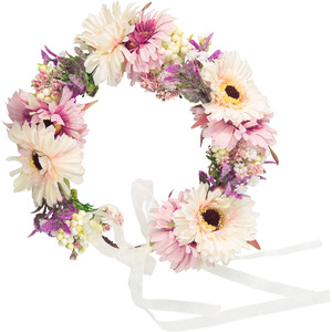 Floral Glory Flower Crown - Colourful by tectake