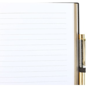 Yin Yang Notebook Journal With Obsidian Pen - Black by Kingsbury Gifts