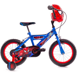 HUFFY Marvel Comics Spider-Man 14-inch Children's Bike - 24421W - Blue/Red by HUFFY