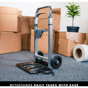 Folding Hand Truck Max Load 90Kg - Silver by WMR