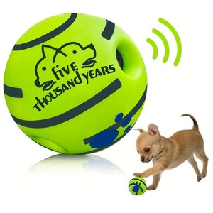Pet Sound Ball Durable Dog Toy - Green by Dyzi