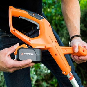 Yard Force 40V Lithium Ion Cordless Grass Trimmer - Orange by Yard Force