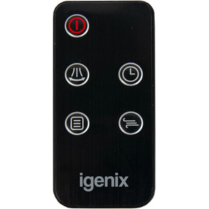 43 Inch Digital Tower Fan - Black by Igenix