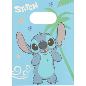 Stitch Paper Party Bags - Blue