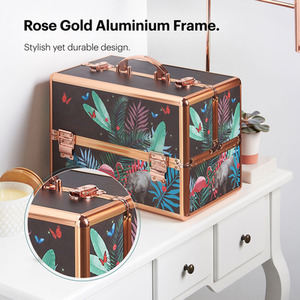 Make Up Case Cosmetic Organiser - Black by Beautify