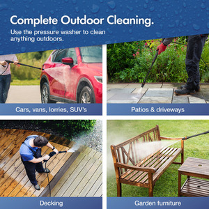 Pressure Washer 2200W - Grey by VonHaus