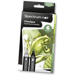 Spectrum Noir Classique 6 Pack - Calming Greens by Spectrum Noir