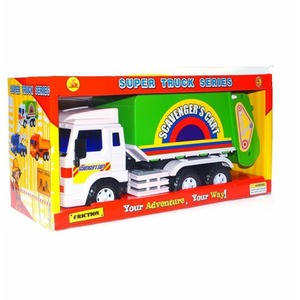Big-Daddy Friction Powered Lorrys Toy Truck - Multi / Dustbin Lorry by Big Daddy
