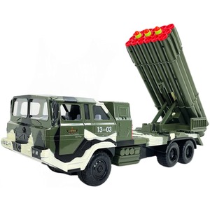 Military Missile Transport Army Truck With Shooting Missiles New Edition - Camouflage / Long Range Missile by Big Daddy