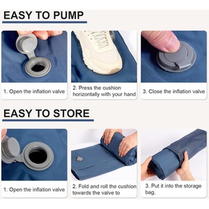 Inflatable Ultralight Camping Mat with Pillow