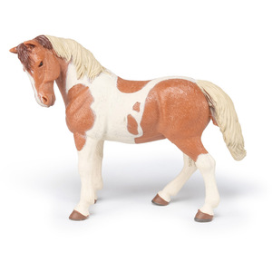 PAPO Horse and Ponies Pinto Mare Toy Figure - Brown by PAPO