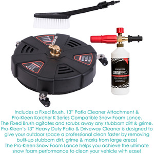 Pressure Washer Jet Wash with Snow Foam and Karcher Lance - Blue by Pro-Kleen