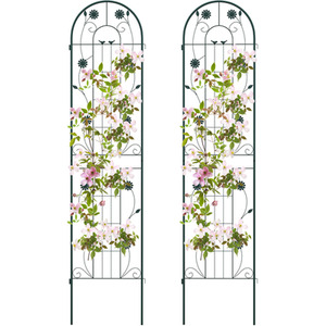 Garden Trellis Plant Support - Green by Costway